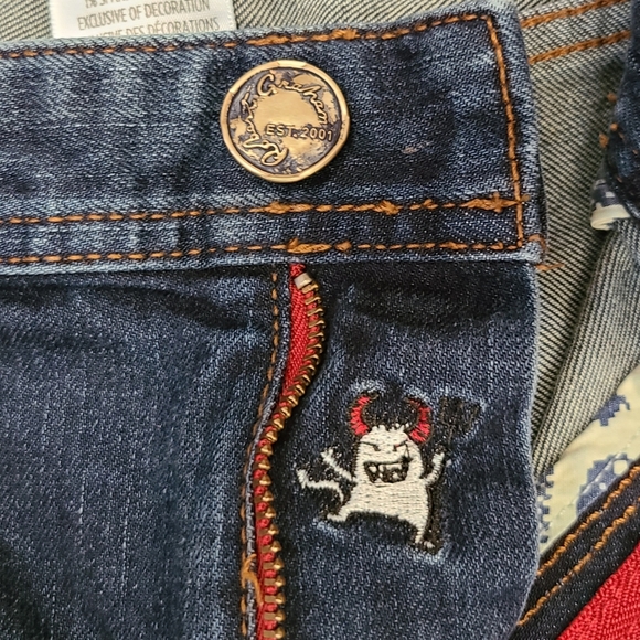 Robert Graham Tailored Kipling Arcade Denim Jeans - Picture 6 of 10